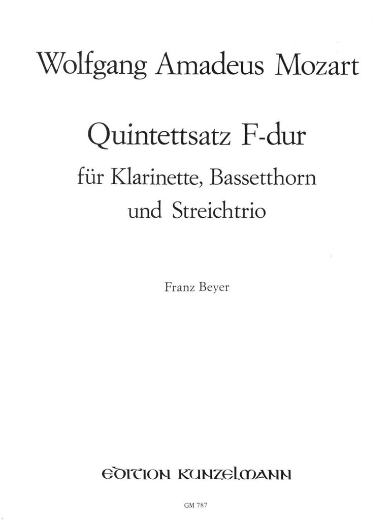 Quintettsatz